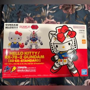 Hello Kitty RX-78-2 Gundam SD EX-Standard Toy
